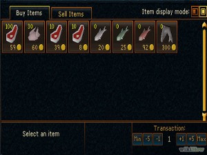 Set up a Meat Stall in RuneScape